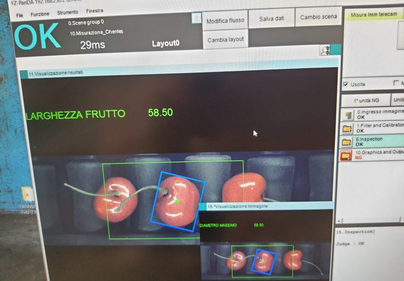 Calibratrici Agrimat Meccaniche e Ottiche con Sistemi di Visione Personalizzata